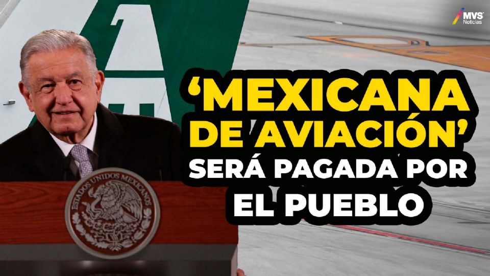 El presidente inauguró este martes el redespegue de Mexicana de Aviación.