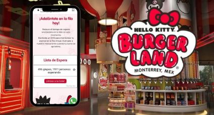 Hello Kitty Burgerland en Monterrey; Ahora puedes hacer fila virtual para visitar este restaurante