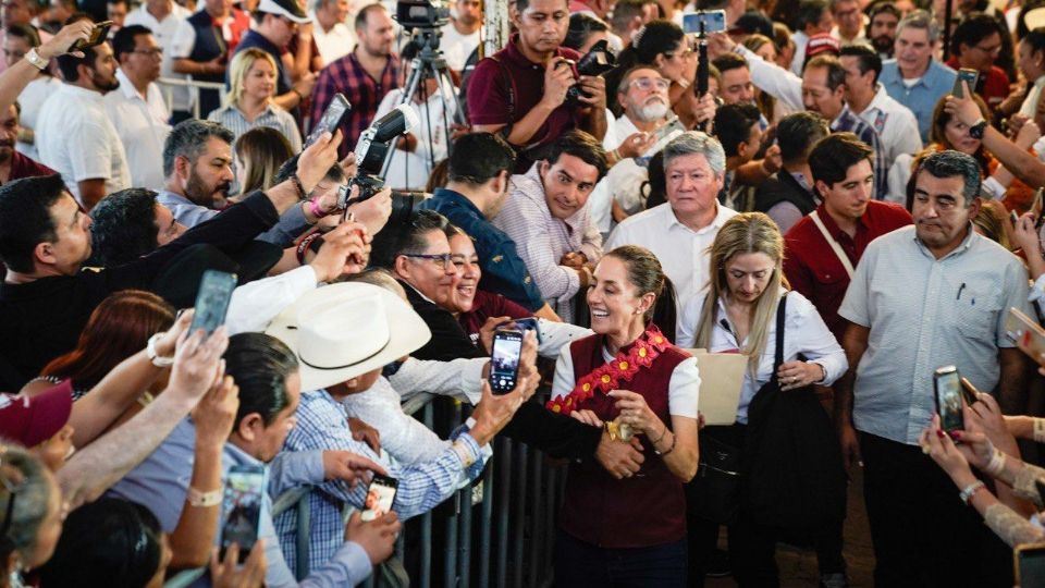 Claudia Sheinbaum en Morelos.