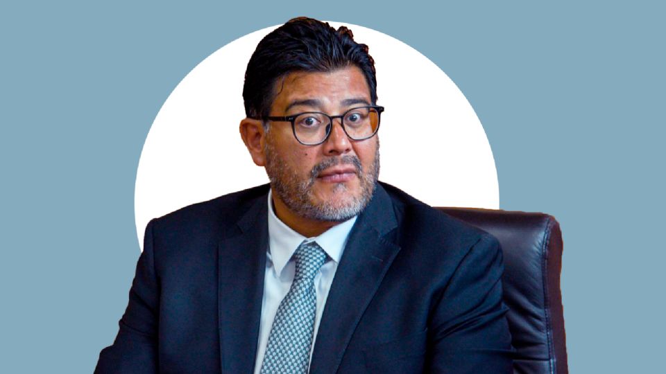 El magistrado rindió su informe anual de actividades.