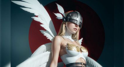 Inteligencia Artificial revela cómo se vería en la vida real Angewomon de Digimon