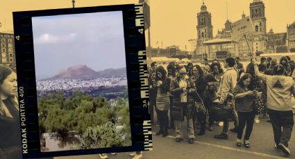 Tras sismo en CDMX, así fue captado el Cerro de las Minas en Iztapalapa | VIDEO