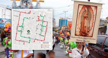 Cerrarán estas calles de Monterrey por fiestas patronales de la Virgen de Guadalupe
