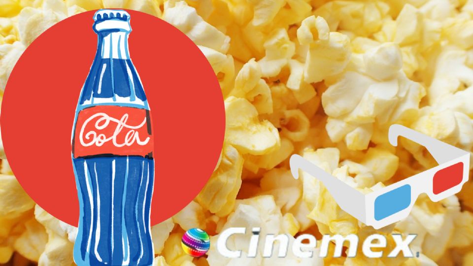 Cinemex: Así es la palomera navideña coleccionable de Coca-Cola.