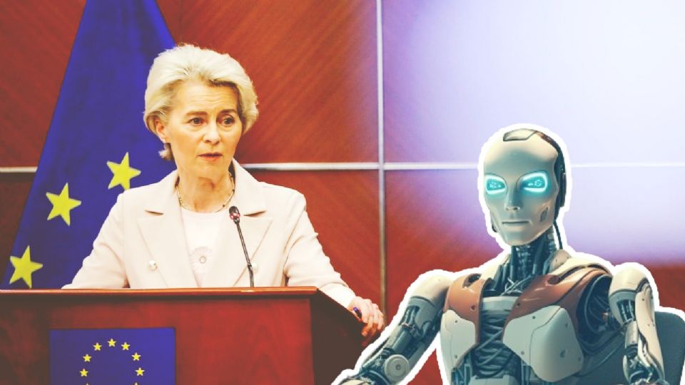 Presidenta de la Comisión Europea, Ursula von der Leyen, e Inteligencia Artificial.