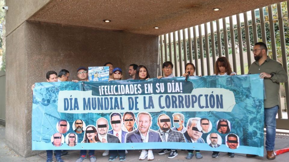 Morenistas conmemoraron el Día Internacional contra la Corrupción.