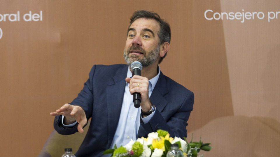 Lorenzo Córdova, consejero presidente del INE.