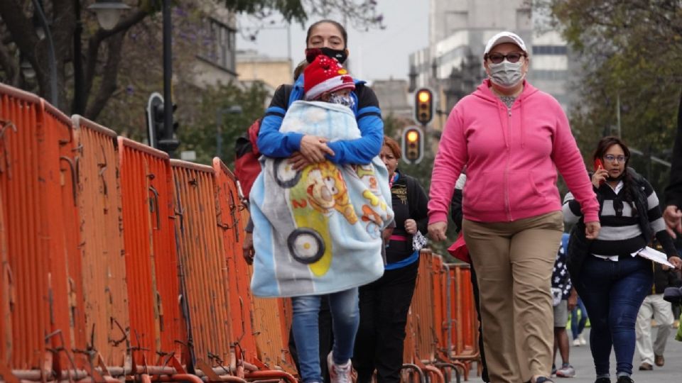 La mañana de este viernes presenta 9°C debido a la entrada del frente frío 28.