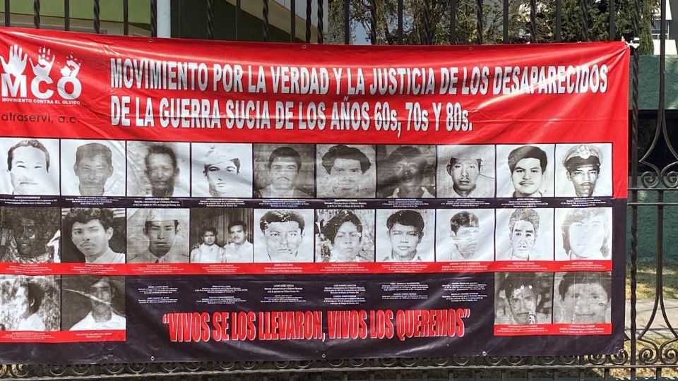 Colectivos sociales de Guerrero piden esclarecimiento de diversos casos de la llamada “Guerra sucia”.