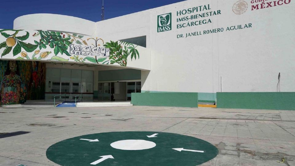 Fachda del Hospital IMSS-Bienstar Escárcega.
