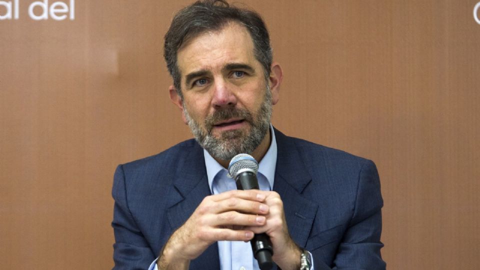 Lorenzo Córdova, presidente del INE.