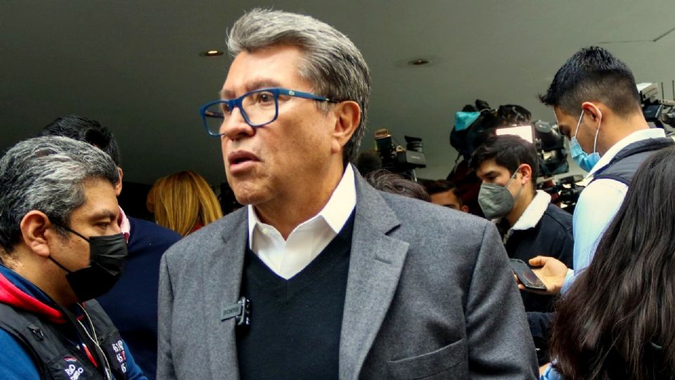 Ricardo Monreal, líder de Morena en el Senado.
