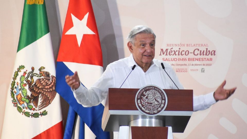 Andrés Manuel López Obrador, presidente de México.