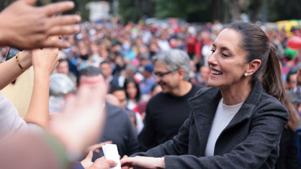 Elecciones presidenciales 2024; Claudia Sheinbaum vuelve a estar a la cabeza como una de las candidatas favoritas.