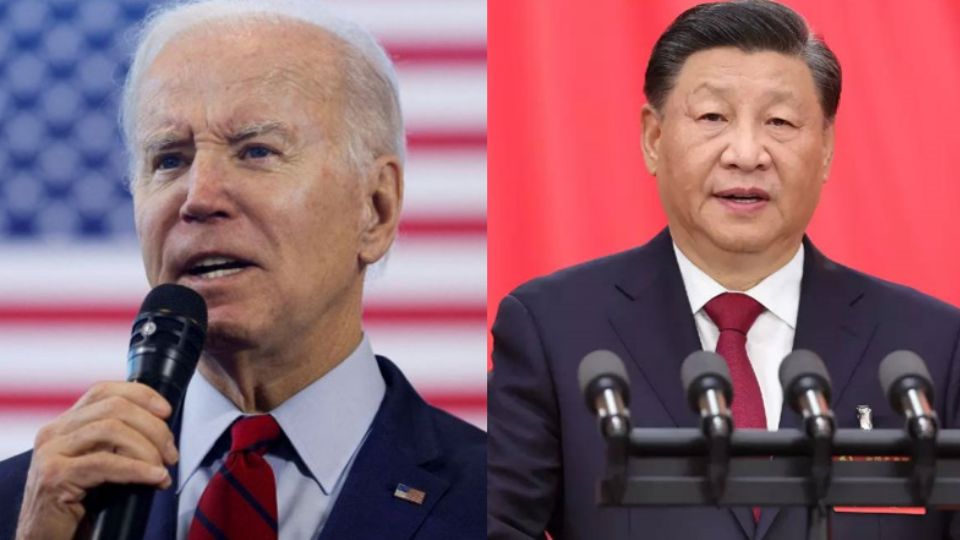 Joe Biden y Xi Jinping, presidentes de EU y China