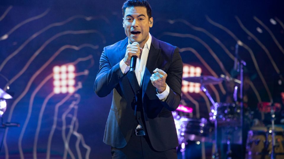 El cantante Carlos Rivera