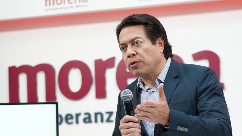 Mario Delgado, dirigente nacional de Morena.