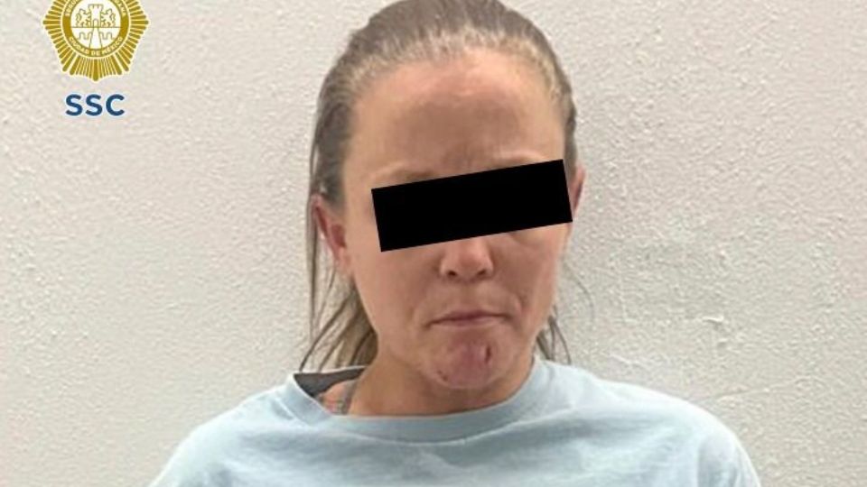 Detuvieron a una mujer del grupo criminal estadunidense ‘The Ladies’.