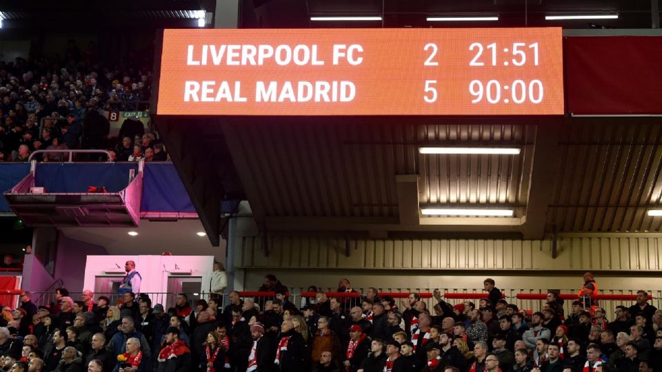 Tremenda goleada recibió el Liverpool FC.