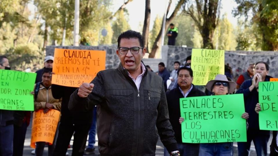 Transportistas de la zona de Culhuacán abren diálogo con autoridades de la CDMX.