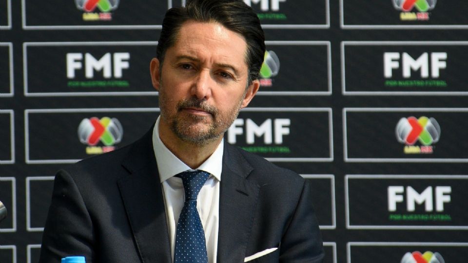 Yon de Luisa, presidente de la Federación Mexicana de Futbol.