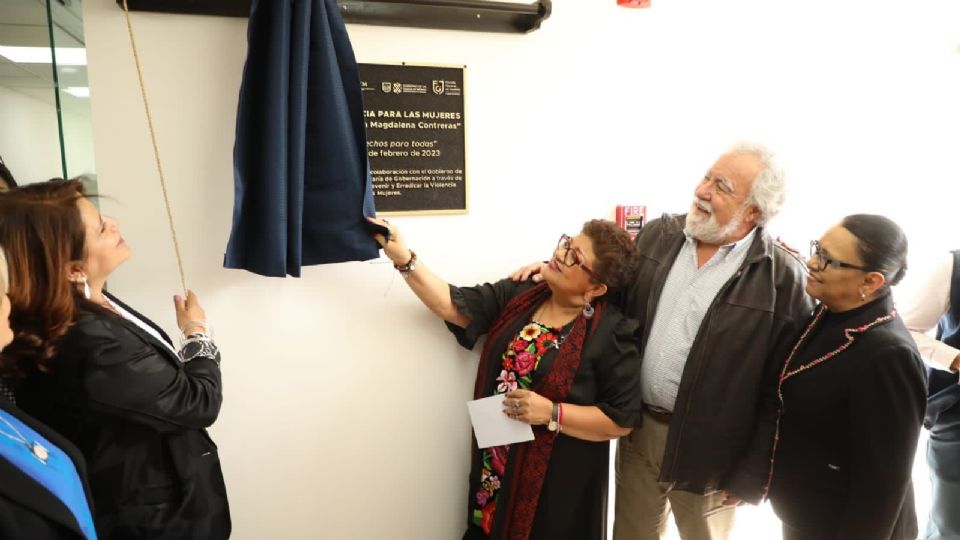 Se inauguró el Centro de Justicia para Mujeres en la alcaldía Magdalena Contreras.