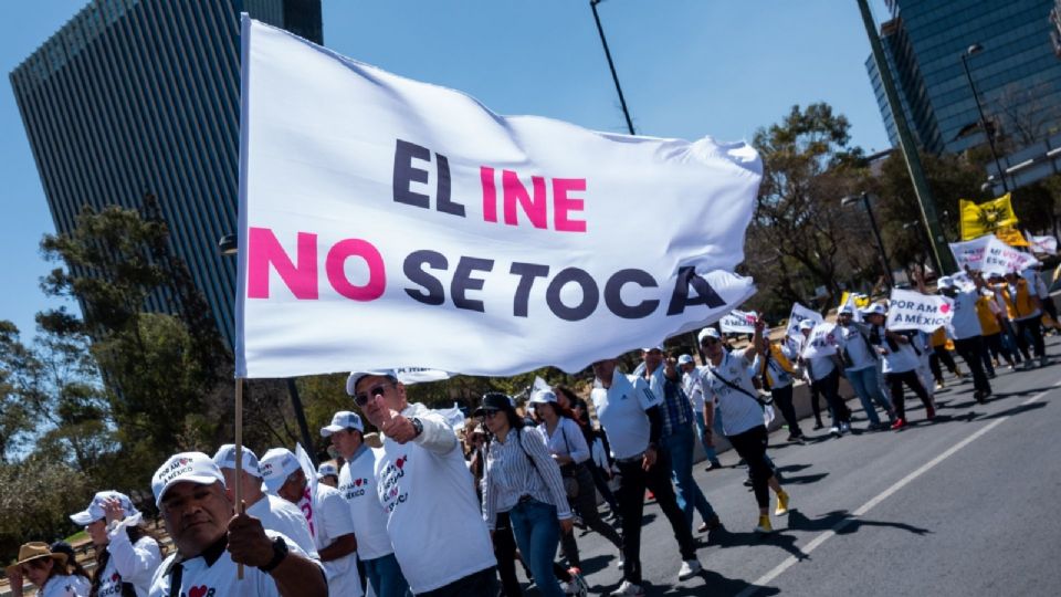 La marcha por el INE tendrá presencia en hasta en 83 ciudades, entre ellas, la Ciudad de México. Esta es la ruta a seguir este domingo 26 de febrero.