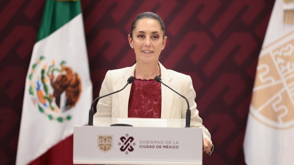 Claudia Sheinbaum, jefa de Gobierno de la CDMX.