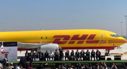 En AIFA aterriza primer vuelo de carga de la empresa DHL