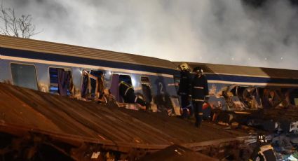 Choque de trenes en Grecia deja al menos 26 muertos y 85 heridos
