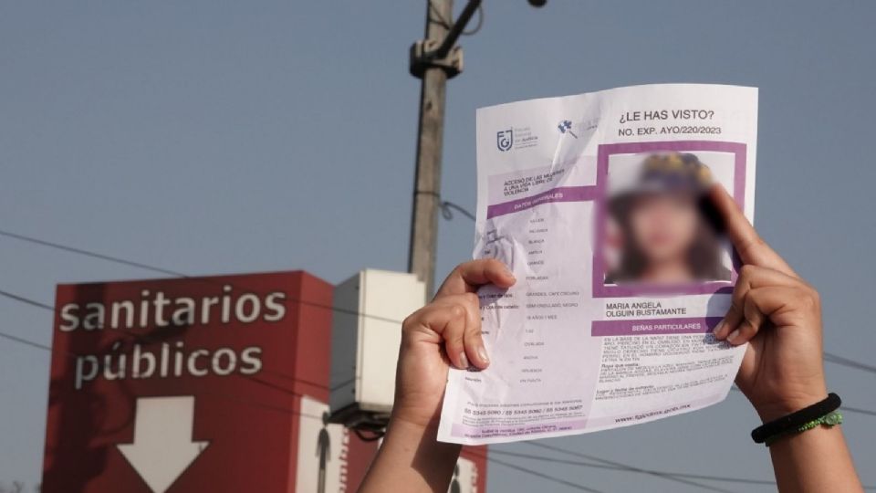 María Ángela fue encontrada en el municipio de Nezahualcóyotl.