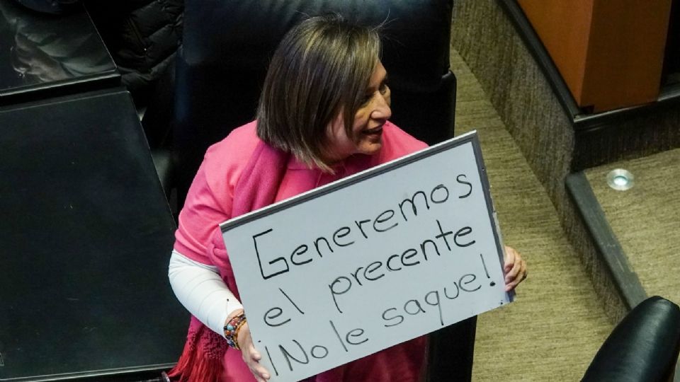 Xóchitl Gálvez, senadora por el PAN.