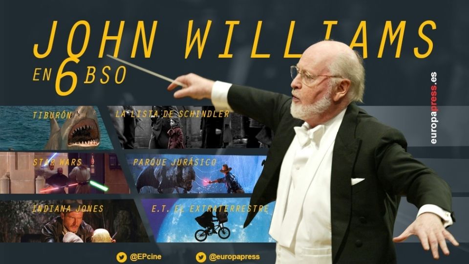 John Williams, compositor musical grandes producciones cinematográficas.