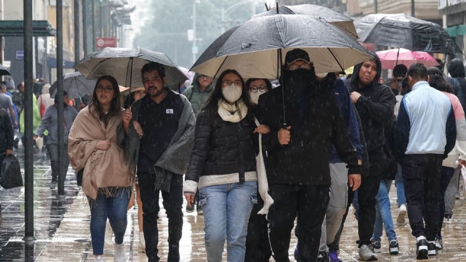 Se pronostican lluvias en diversos lugares de la República.