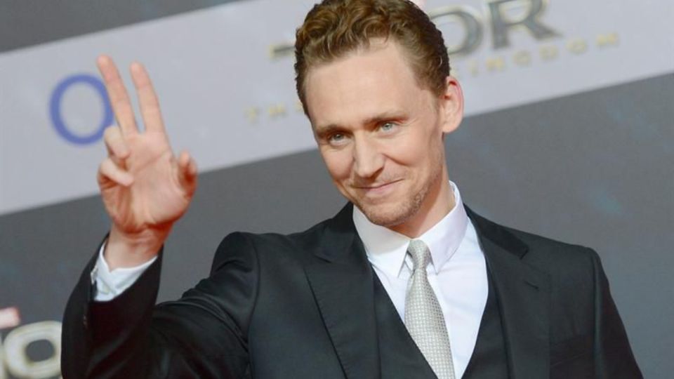 Tom Hiddleston, actor británico.