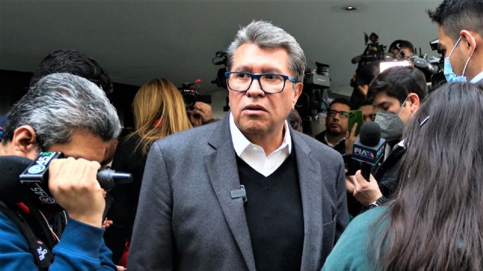 Ricardo Monreal, senador por Morena.