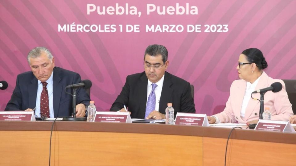 La entidad poblana fue sede de la Firma de Convenio de Coordinación del FASP 2023.