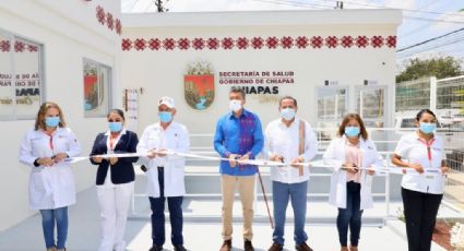 Rutilio Escandón inaugura Centro de Salud en Chiapas