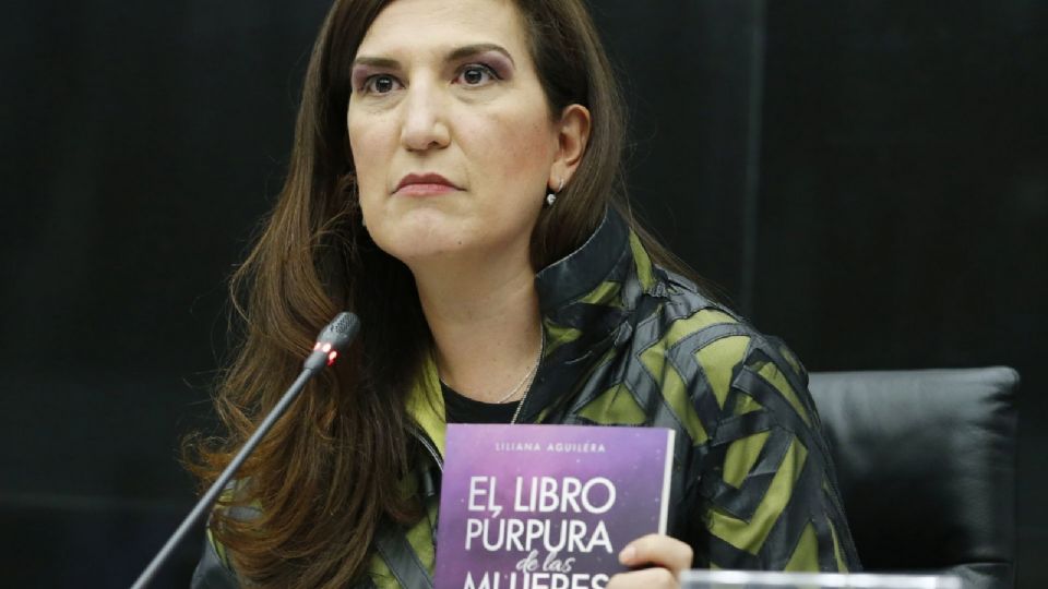 Kenia López, senadora del PAN.