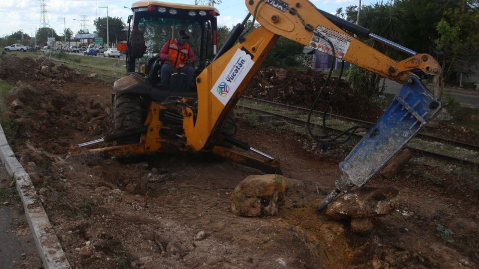 Obras del Tren Maya.