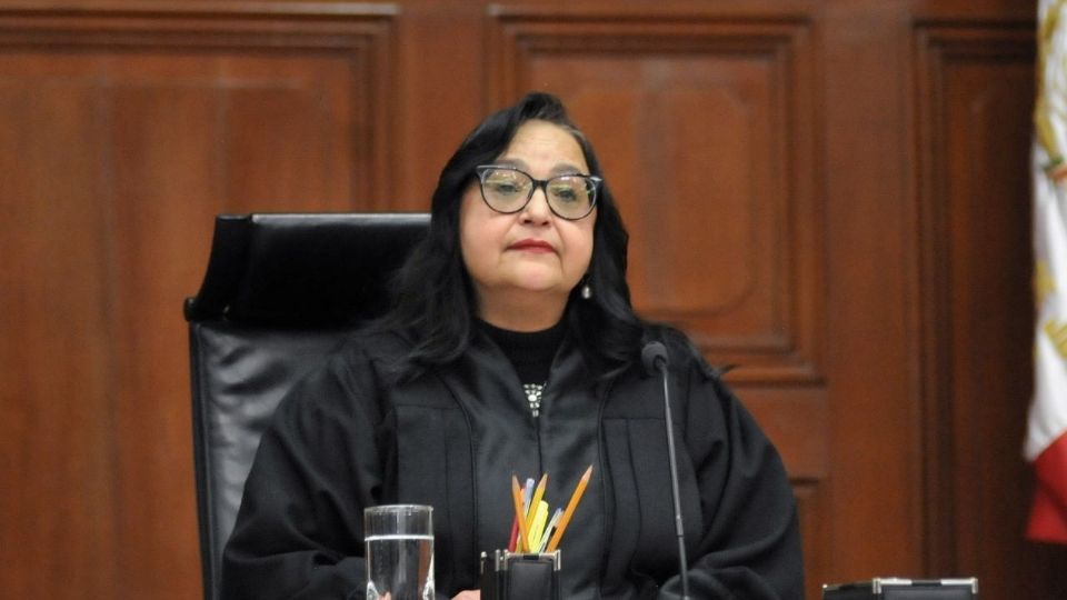 Ministra presidenta Norma Piña.