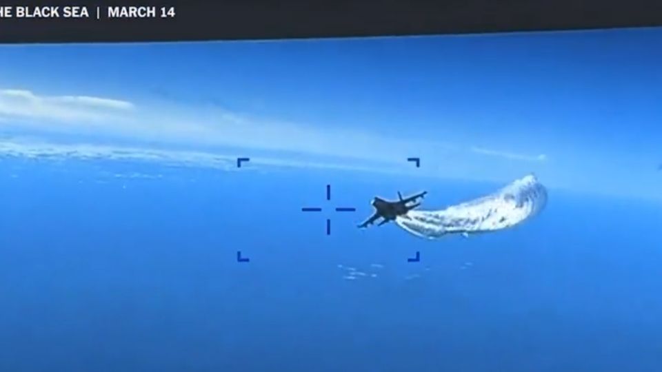 El dron cayó en el Mar Negro el martes pasado.