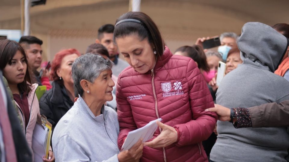 Jefa de Gobierno Claudia Sheinbaum.