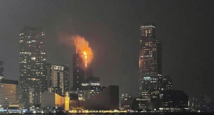 Hong Kong: Se registra incendio en rascacielos