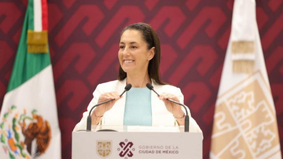 Claudia Sheinbaum, jefa de Gobierno de la CDMX.