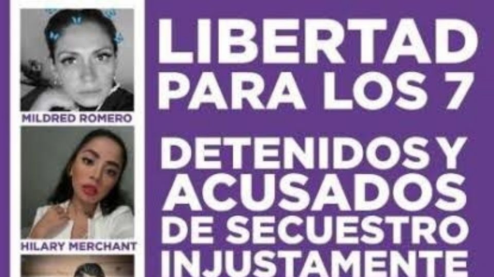 Familiares piden la libertad de los acusados.