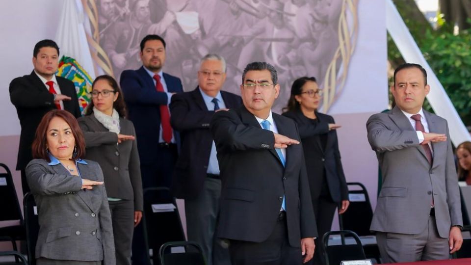 Sergio Salomón Céspedes, gobernador de Puebla.