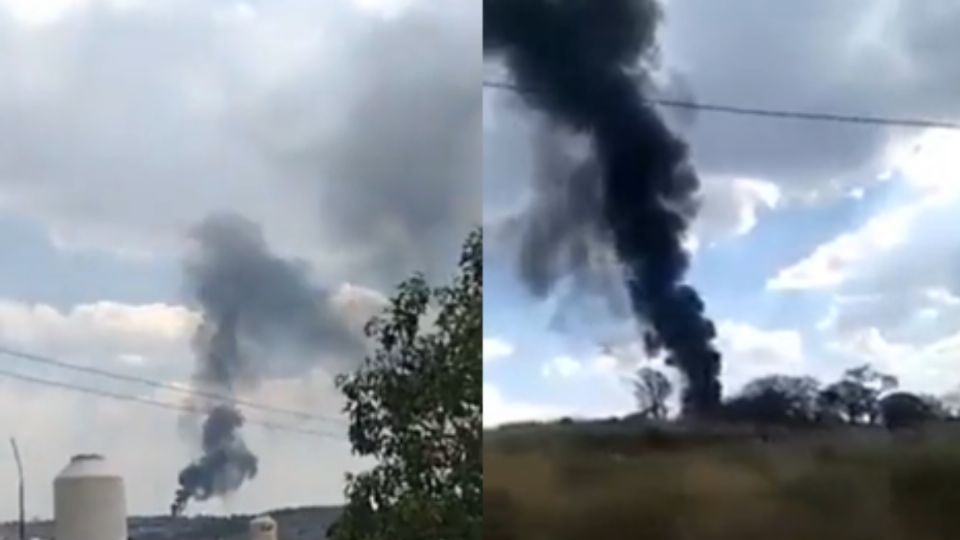 Explosión en Atlacomulco deja dos vehículos y un inmueble afectados tras incendio.