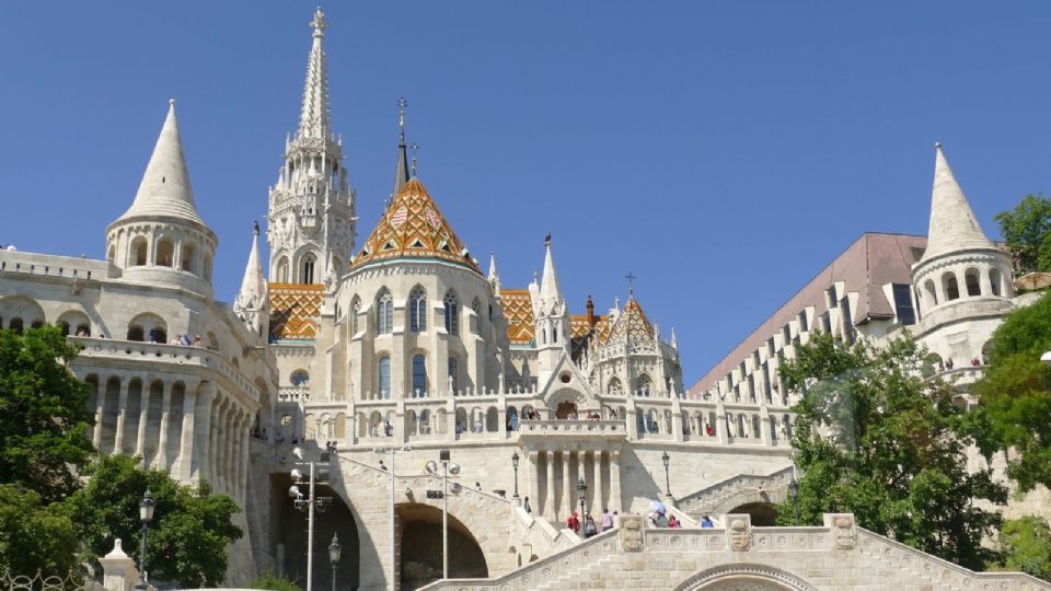 Plaza de la Santísima Trinidad (Budapest, Hungría).