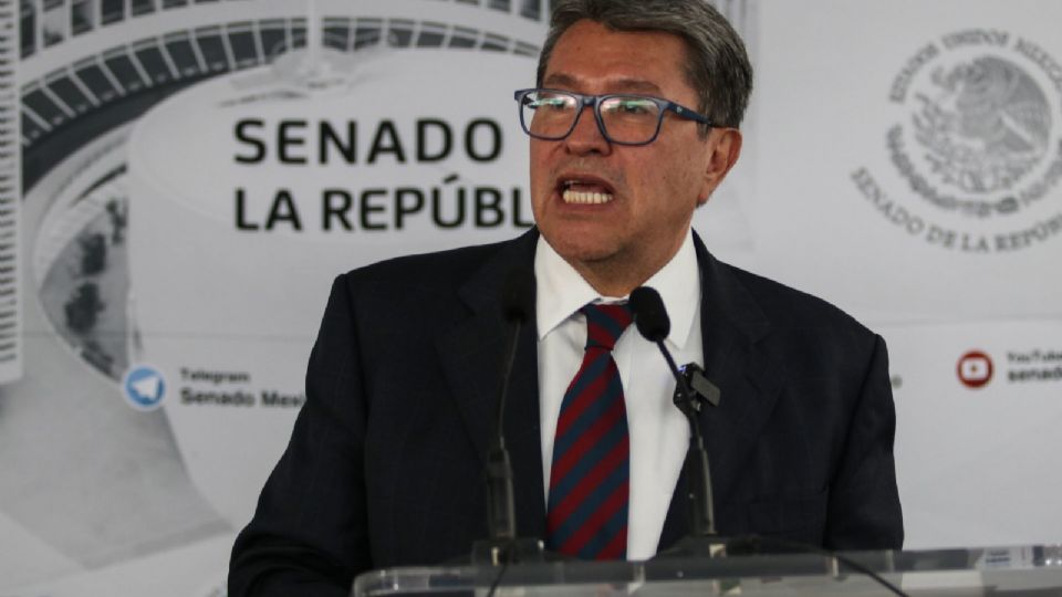 El presidente de la Junta de Coordinación Política del Senado, Ricardo Monreal.